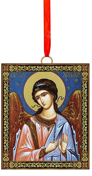 Ornament, two-sided Guardian Angel