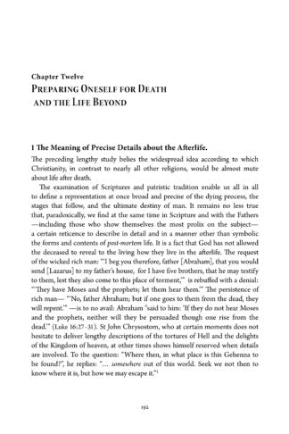 Life after Death According to the Orthodox Tradition
