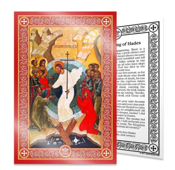 Harrowing of Hades Icon Card