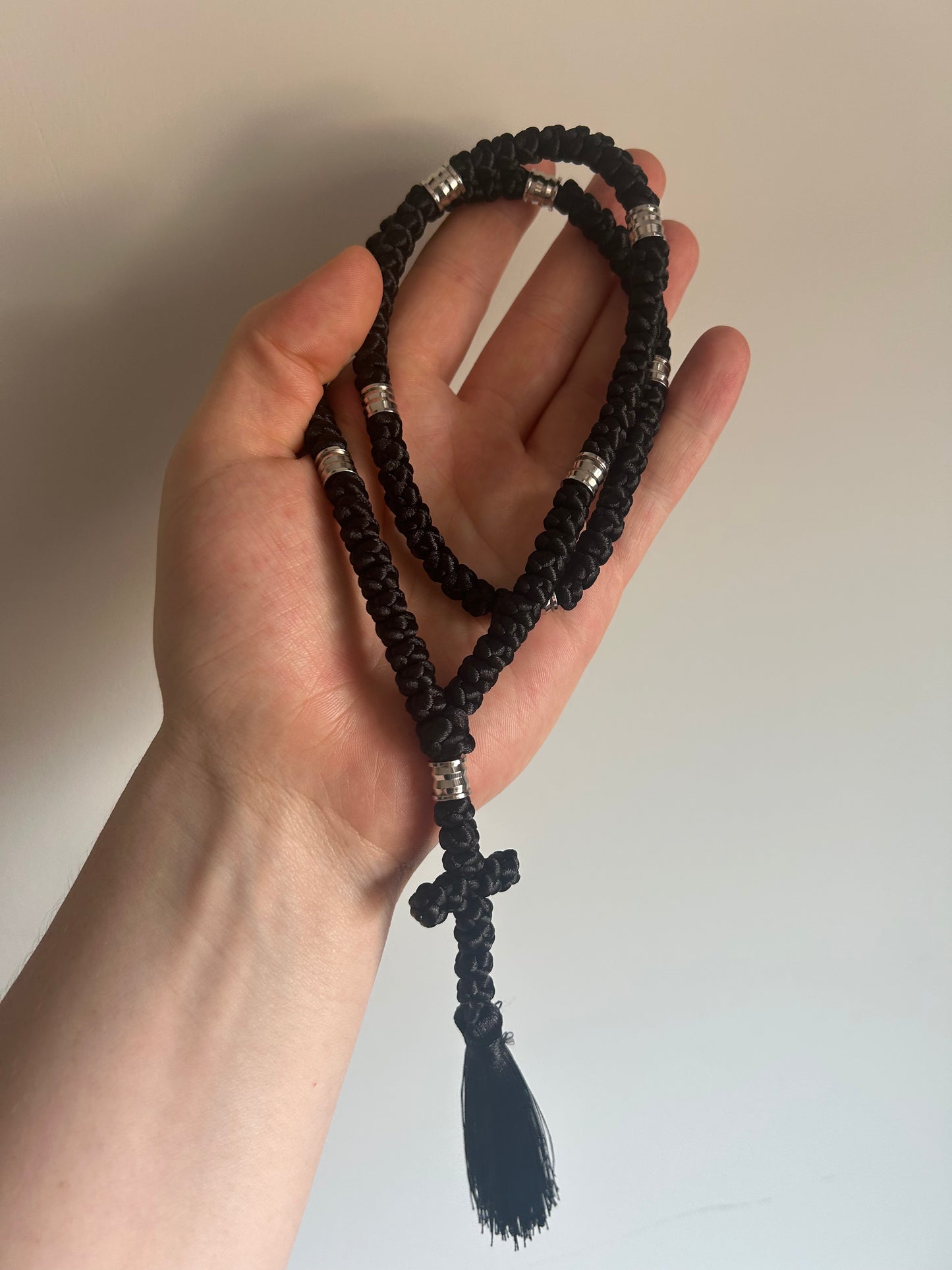 Satin Prayer Rope - 100 knots (Goose Chase)
