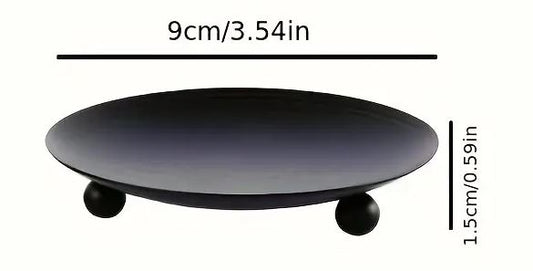 Metal Pillar Candle Holders