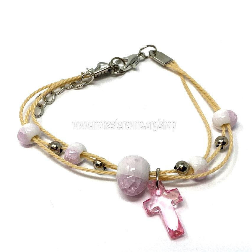 Orthodox Cross Bracelet OB-60 (Virgin Mary Monastery)