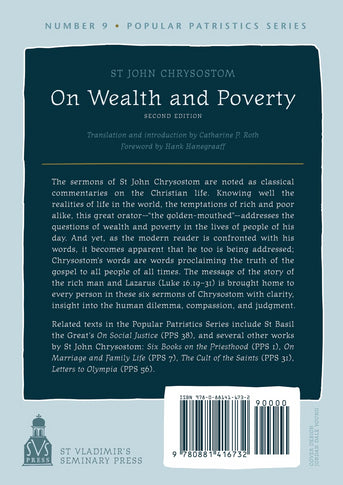 On Wealth and Poverty (Second Edition)