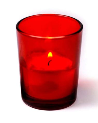 Votive Lamp (Red)