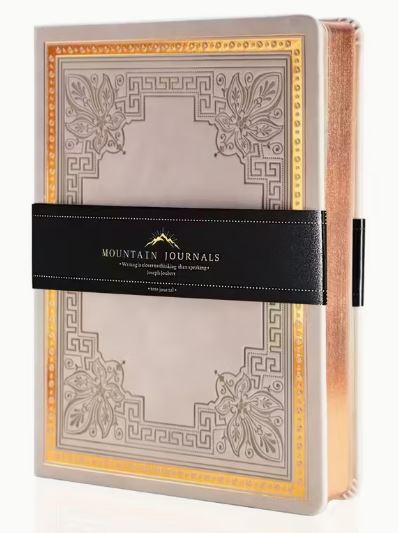 Vintage Leatherette Hard Cover Journal