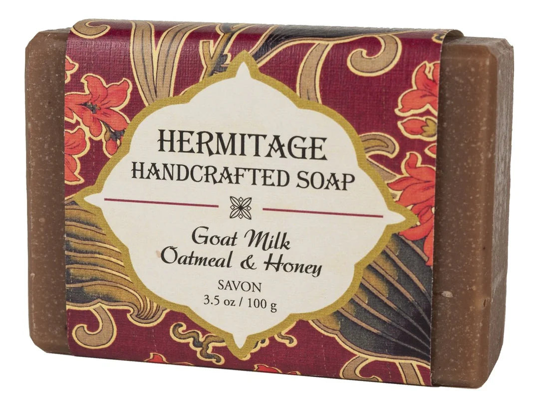 Goat Milk Oatmeal & Honey Bar Soap (Holy Cross)