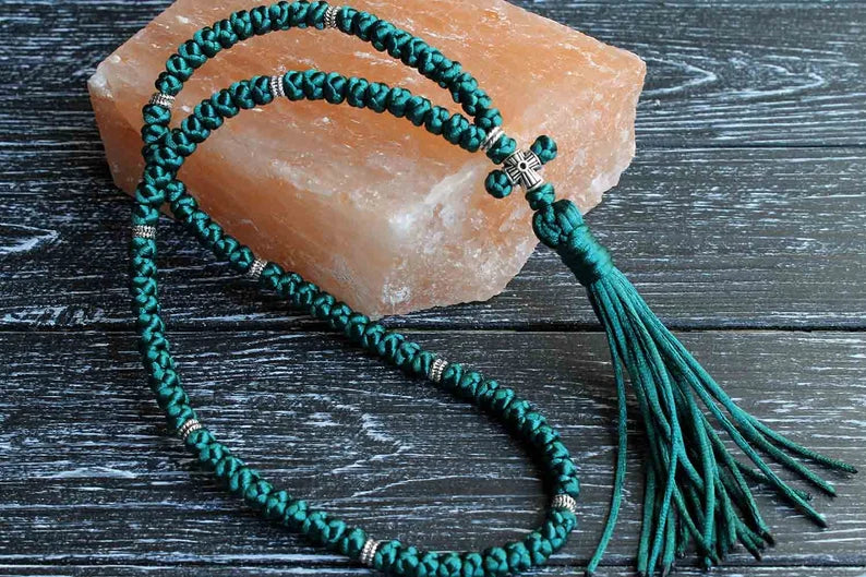 Ukraine Satin Prayer Ropes - 100 knots