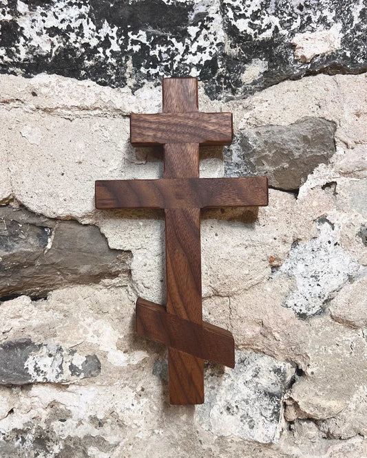 Walnut Cross (Theosis Woodwork)
