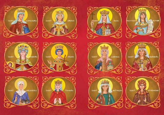 My Holy Queens and Princesses Hardcover (Potamitis)