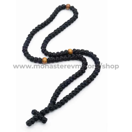 100-Knot Prayer Rope – Synthetic (Virgin Mary Monastery)