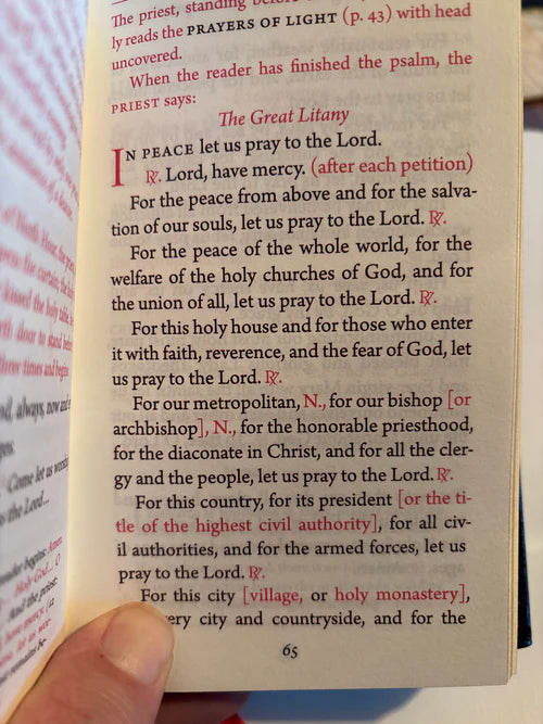Hieratikon Vol I: Office Book for Priest & Deacon