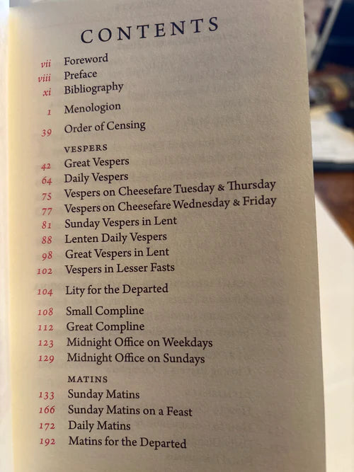 Hieratikon Vol I: Office Book for Priest & Deacon