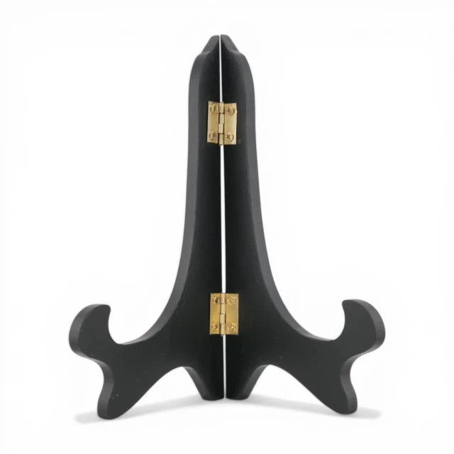 Black Wood Icon Stand