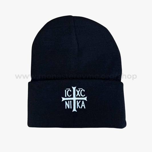 Orthodox Cross Winter Beanie (Virgin Mary Monastery)