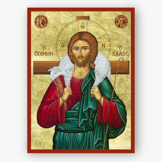 Christ the Good Shepherd Icon (Virgin Mary Monastery)