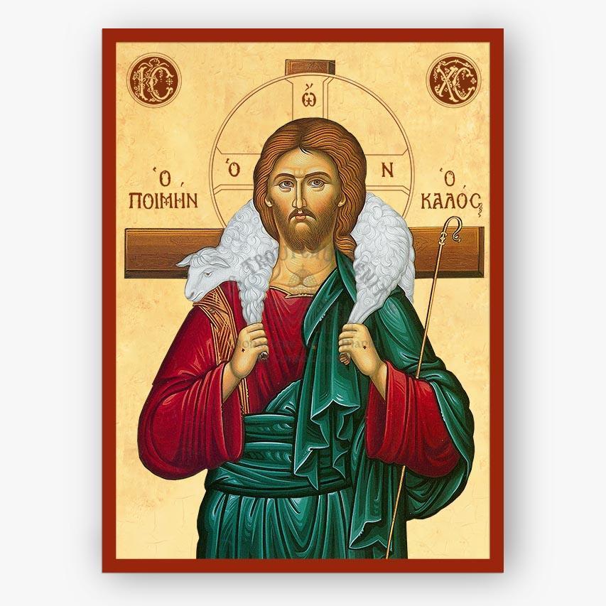 Christ the Good Shepherd Icon (Virgin Mary Monastery)