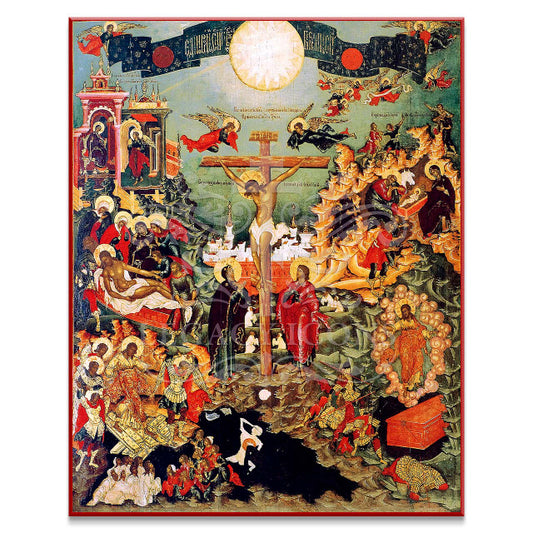 Crucifixion of Christ Icon (F118) (Legacy Icons)