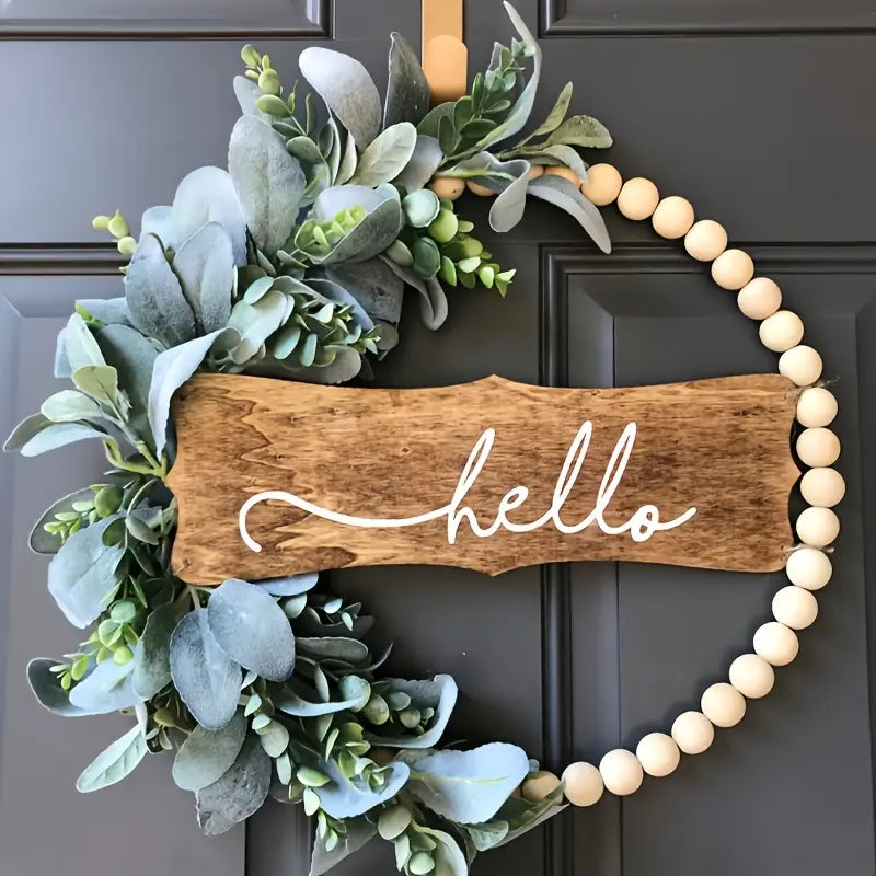 Hello Wreath