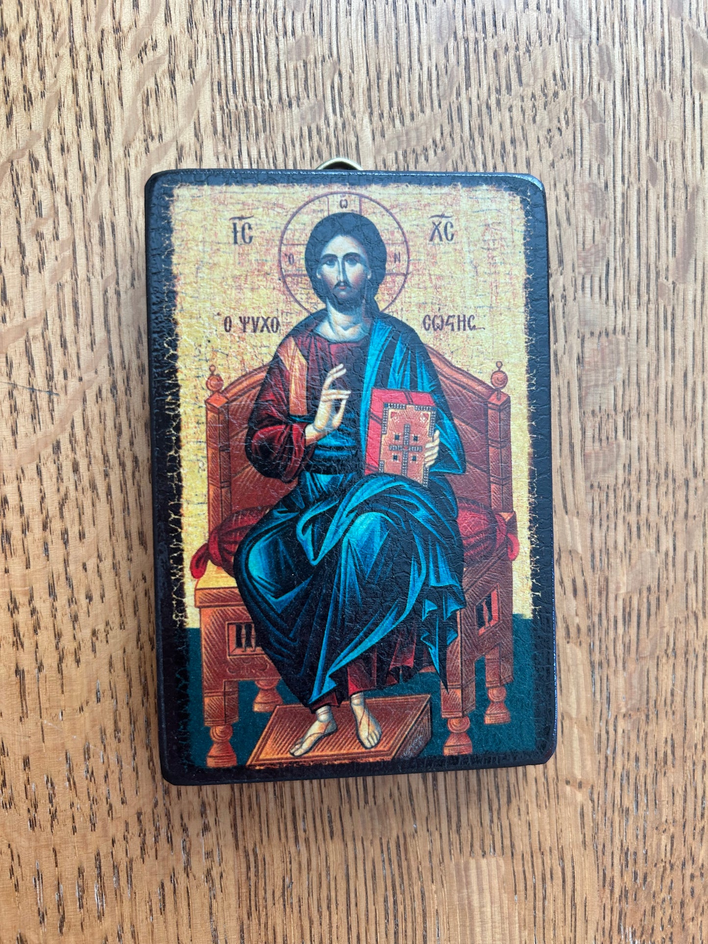 Christ Enthroned Icon (Georgia)