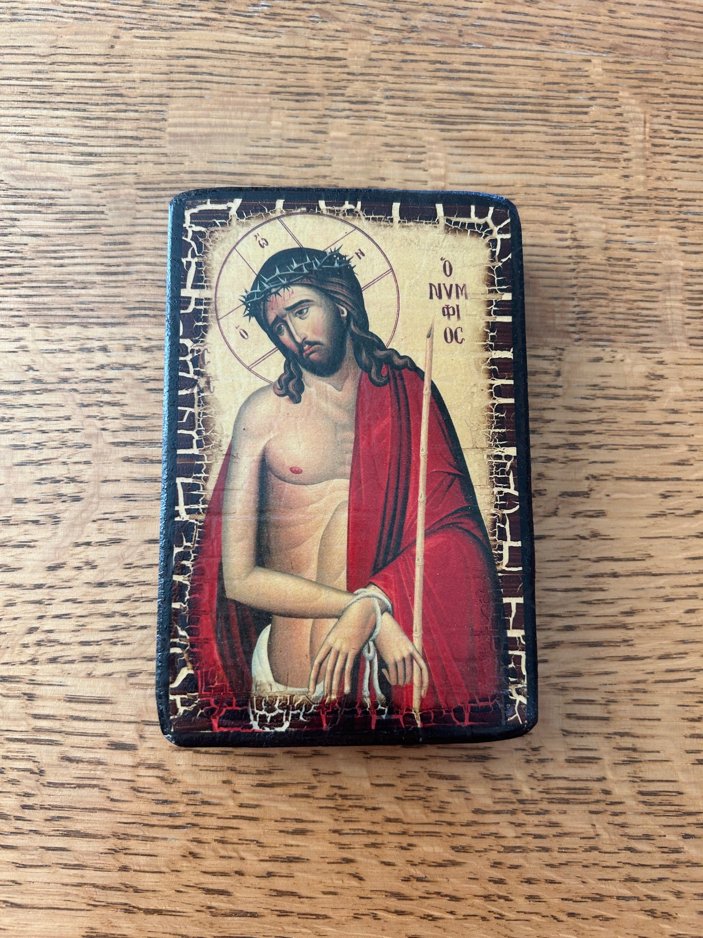 Christ "the Bridegroom" Extreme Humility Icon (Georgia)