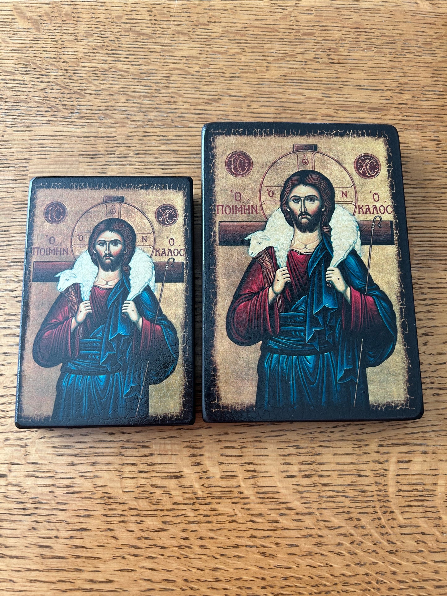 Christ the Good Shepherd Icon (Georgia)