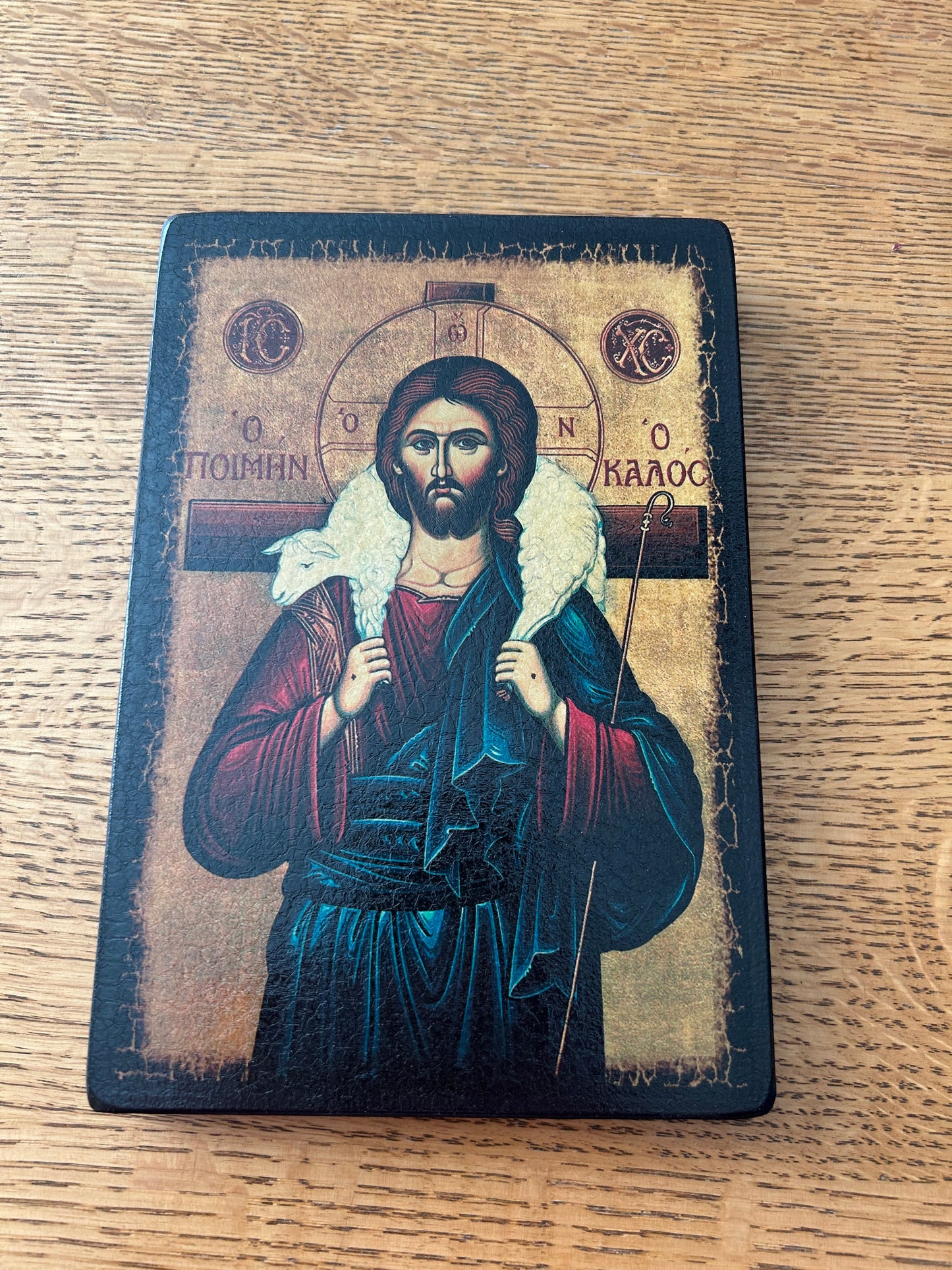 Christ the Good Shepherd Icon (Georgia)