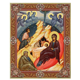 Nativity of Christ Pocket Icon