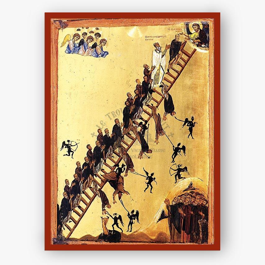 Ladder of Divine Ascent (Sinai) Icon (Virgin Mary Monastery)