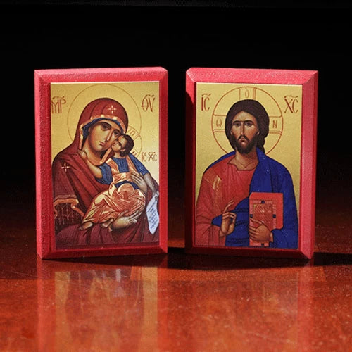 Matching Set: Christ and Mother of God (Sommer)