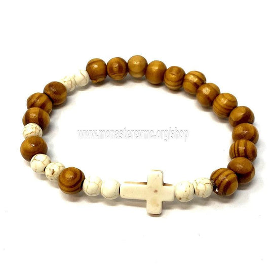 Orthodox Cross Bracelet OB-41 (Virgin Mary Monastery)