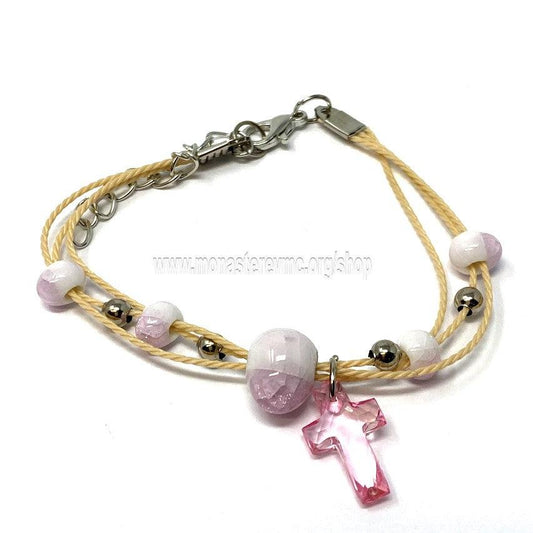 Orthodox Cross Bracelet OB-60 (Virgin Mary Monastery)