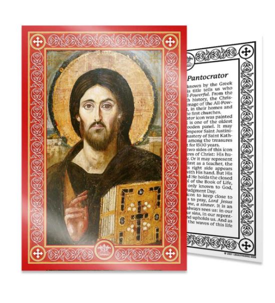 Christ Pantocrator (Sinai) Icon Card