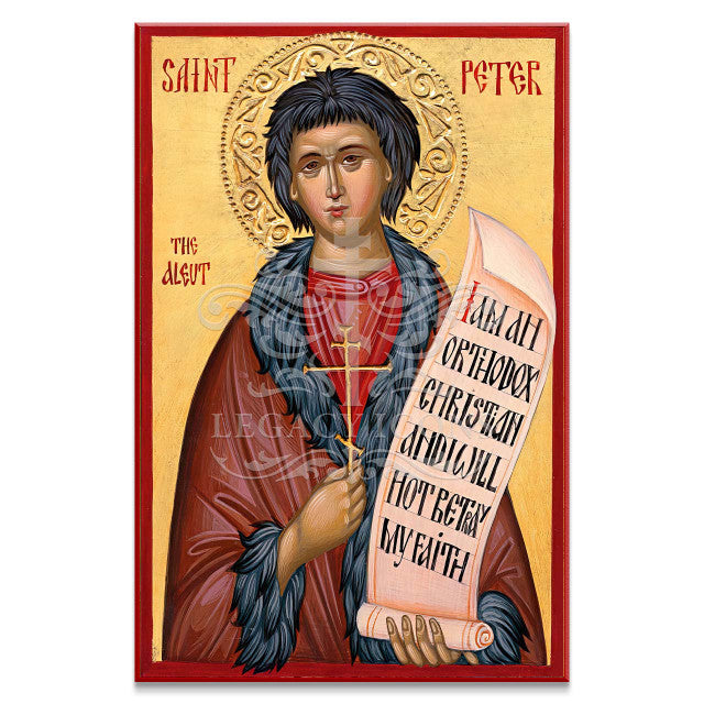 Saint Peter the Aleut Icon (Legacy Icons)