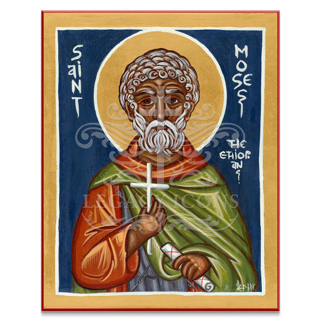 Saint Moses the Ethiopian Icon (Legacy Icons)