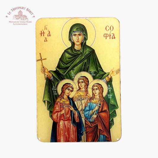 Saint's Sophia & Daughters Icon (Virgin Mary Monastery)