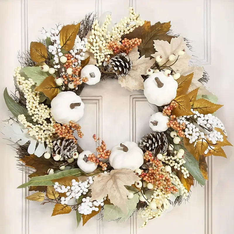 Thanksgiving Round Wreath