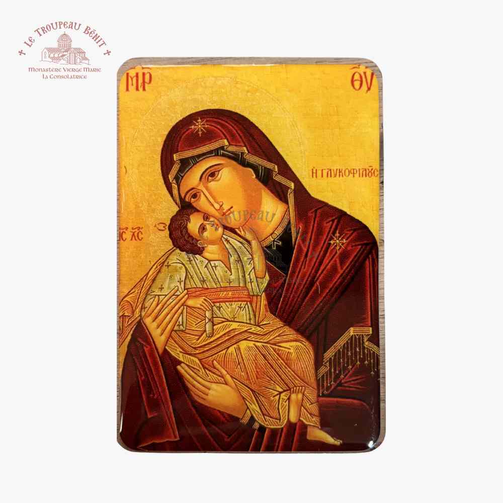Theotokos Sweet Kissing Icon (Virgin Mary Monastery)