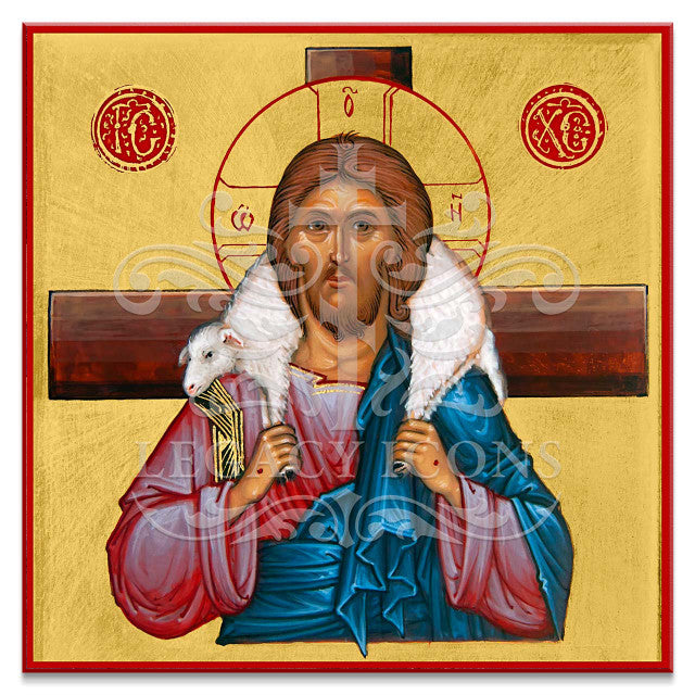 Christ "the Good Shepherd" (Davidovskiy) Icon (Legacy Icons)