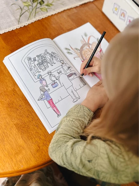 Beautiful Days: An Orthodox Coloring Book for Children