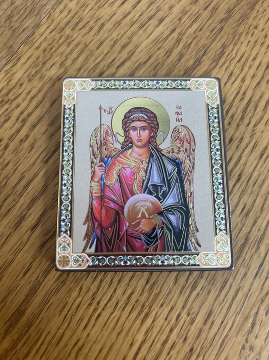 Archangel Raphael Pocket Icon