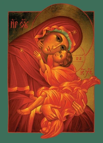 Matching set: Christ the Savior & Mother of God
