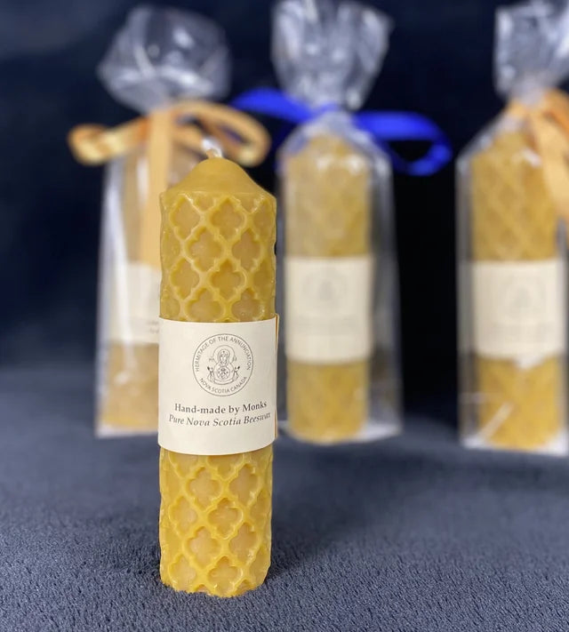 Stain Glass Candle - Tall